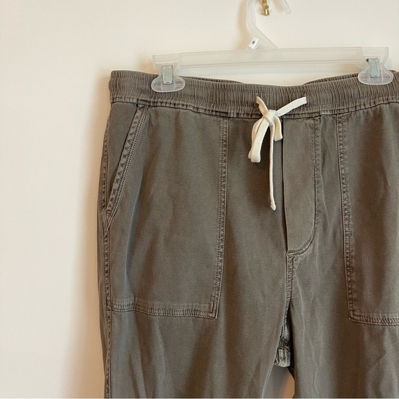 Standard James Perse Cotton Joggers M (2) Minimalist Basic Drawstring Utility - Picture 3 of 5